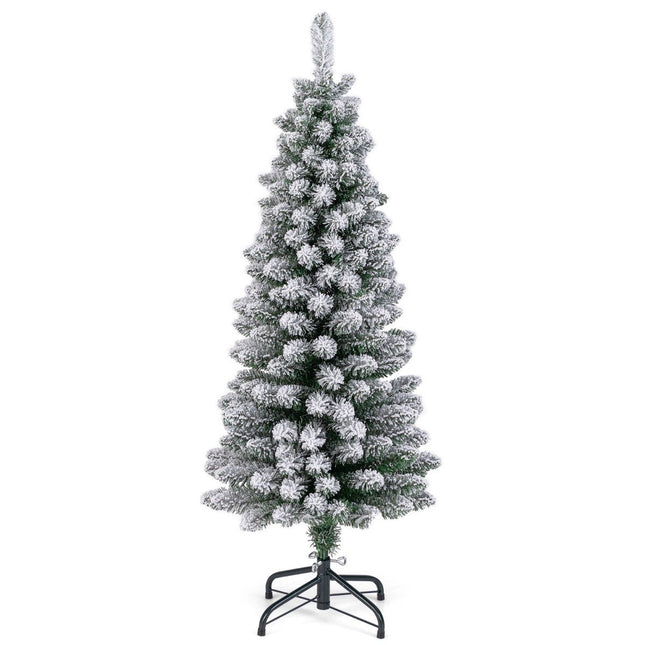 Sapin de Noël artificiel crayon 120 cm Sapin de Noël vert neige