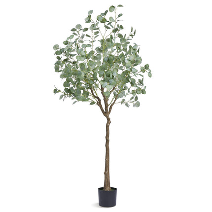 Artificial Eucalyptus Tree 1.8 m, PE Potted, Indoor Outdoor