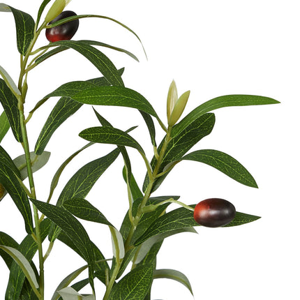 Olivier artificiel en pot - Plante décorative réaliste