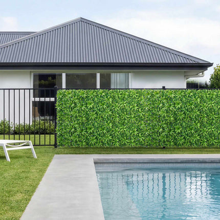 Artificial Plant Wall Panel 40x120 in, Privacy Hedge
