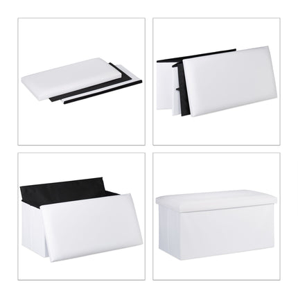 Banc en cuir artificiel