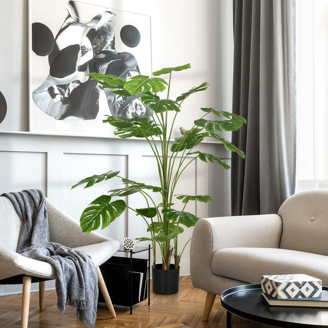 Künstliche Monstera Deliciosa, 180 cm, für die Inneneinrichtung