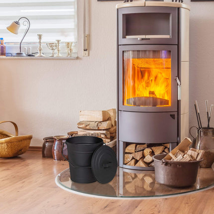 Cendrier avec couvercle 12 l