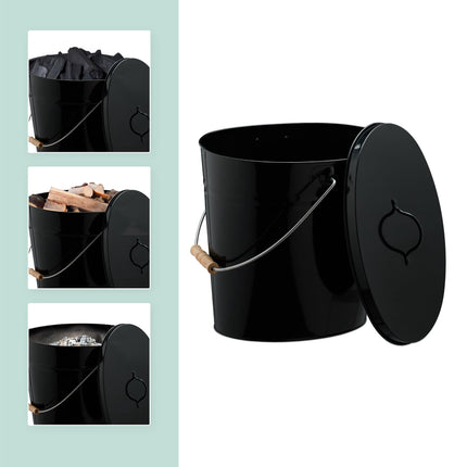 Cendrier avec couvercle 12 litres