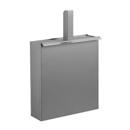 Aschenbecher mit Spaten in Silber