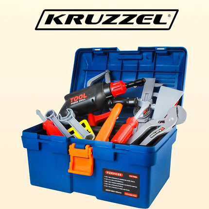 Une boîte à outils jouet