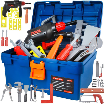 Une boîte à outils jouet
