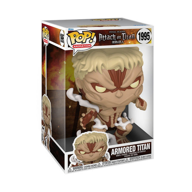 Figurine géante en vinyle Attack On Titan - Titan blindé à collectionner