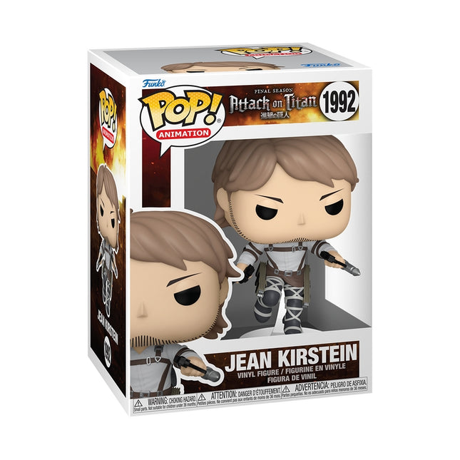 Figurine Funko Pop en vinyle L'Attaque des Titans - Jean Kirstein à collectionner