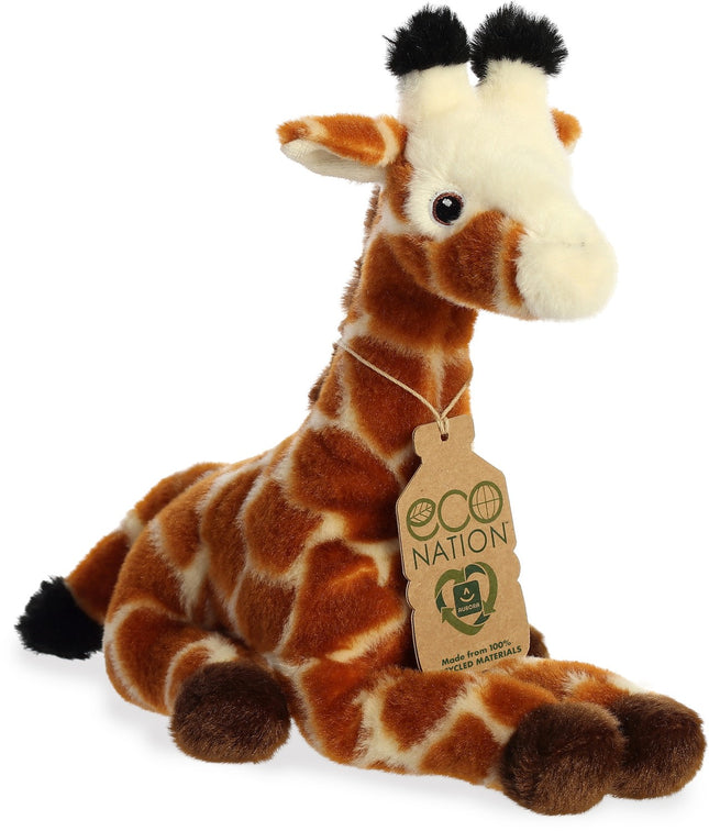 Aurora Eco Nation peluche girafe, 24 cm