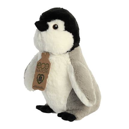 Aurora Eco Nation peluche pingouin, 24 cm