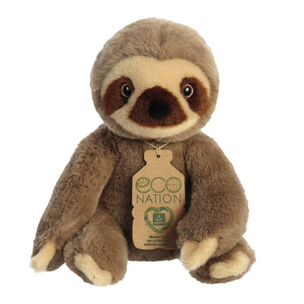 Aurora Eco Nation Paresseux en peluche, 24 cm