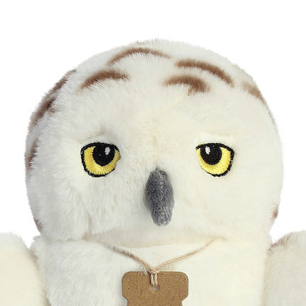 Aurora Eco Nation Plüschschneeeule, 20 cm