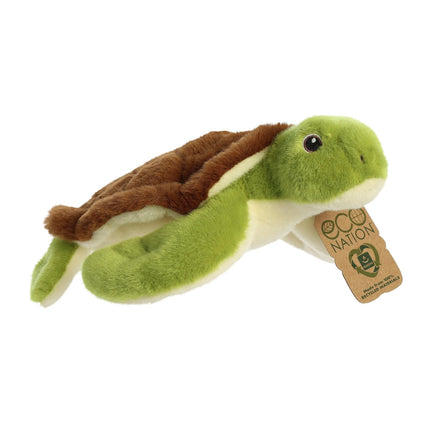 Aurora Eco Nation peluche tortue, 27 cm