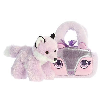 Aurora Fancy Pals Plüschtier Fuchs in Tasche, 20 cm