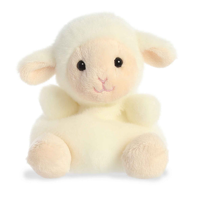 Aurora Palm Pals peluche agneau laineux, 12 cm