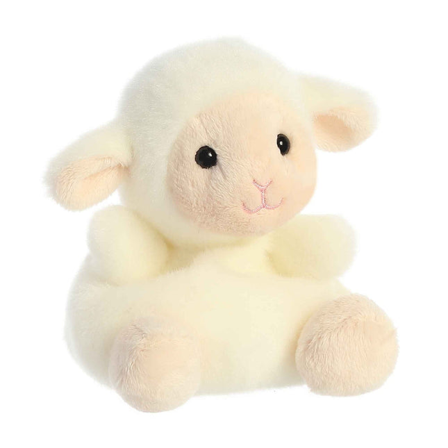 Aurora Palm Pals peluche agneau laineux, 12 cm