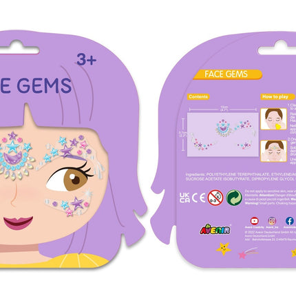 Avenir Visage Gemmes Étoiles