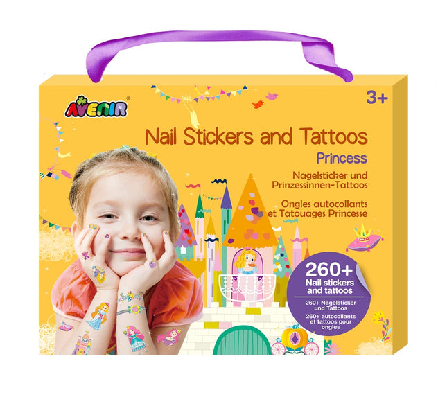 Avenir Nail Stickers And Tattoos Princess