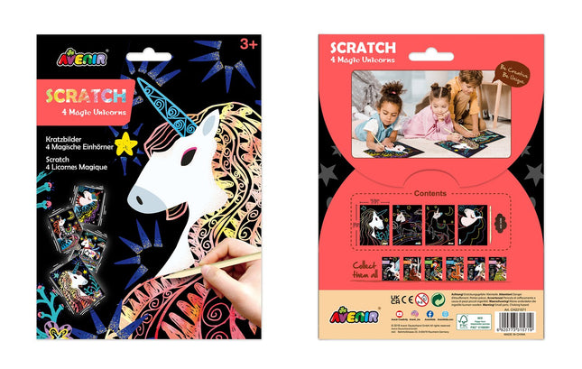 Avenir Scratch 4 Licornes Magiques