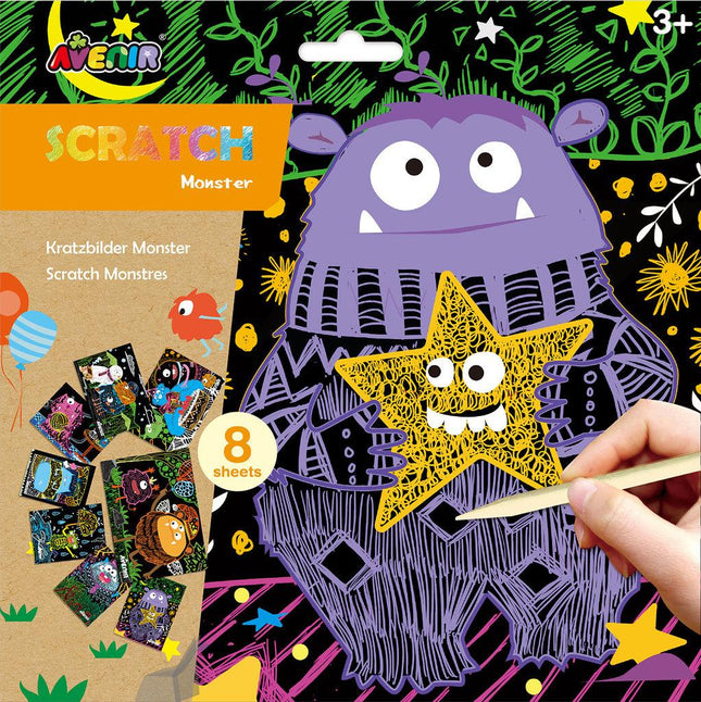 Avenir Scratch Set Monstre