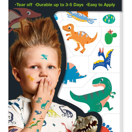 Autocollant de tatouage Avenir Dino