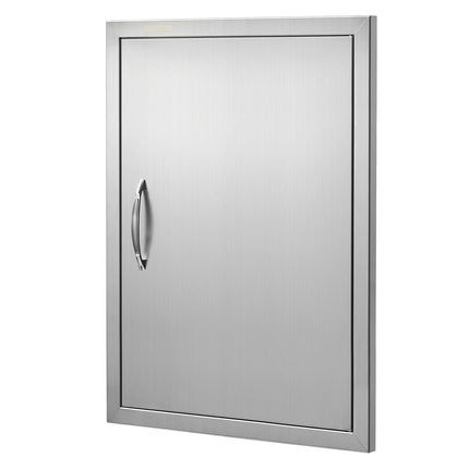 BBQ Access Door, 20x27 In, Stainless Steel Flush Mount