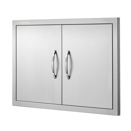 BBQ Access Door, Double Stainless Steel, 711x482 mm