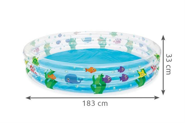 BESTWAY 51005 aufblasbarer Pool 