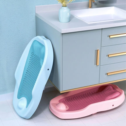 Baby-Badehilfe-Set mit Nilpferd-Spülbecher und rutschfester Halterung