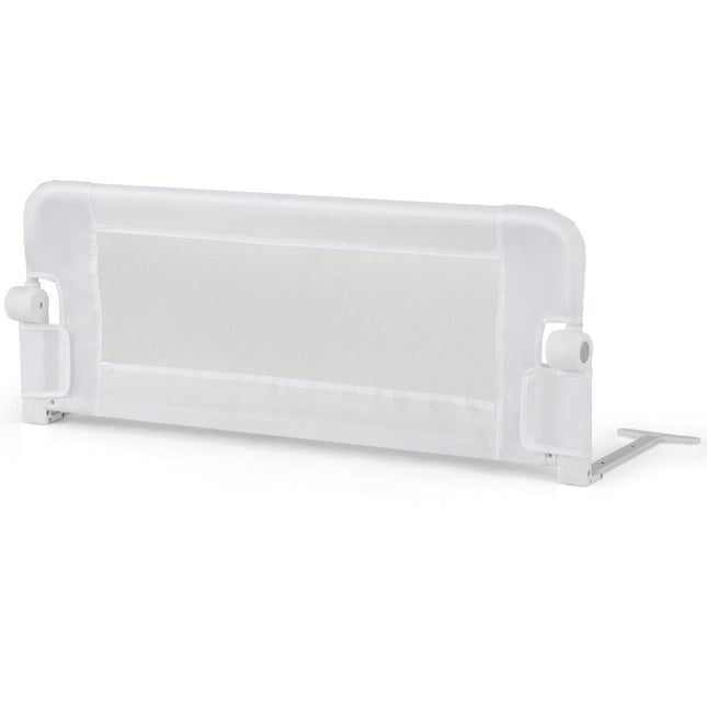 Baby-Bettgitter mit Schaumstoff, Gurt, 105x40x42 cm, Weiß