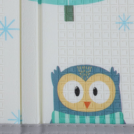 Tapis d'éveil pour bébé, motif animaux, en mousse, 1,5 cm d'épaisseur, antidérapant