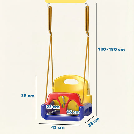 Balancelle pour bébé avec corde réglable, capacité de 70 kg