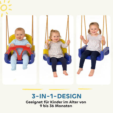 Balancelle pour bébé avec corde réglable, capacité de 70 kg
