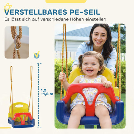 Balancelle pour bébé avec corde réglable, capacité de 70 kg