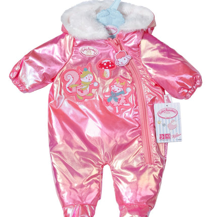 Combinaison d'hiver pour bébé, 43 cm, design chaud et confortable