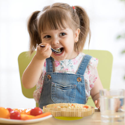 Assiette bébé à ventouse "Chouette"