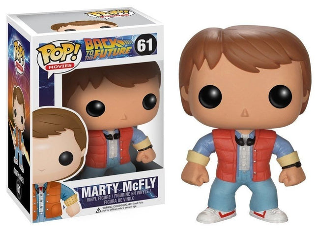 Figurine Funko Pop en vinyle Marty McFly de Retour vers le futur
