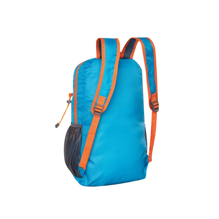 Sac à dos 22 L, bord bleu, matériau durable