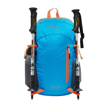 Sac à dos 22 L, bord bleu, matériau durable