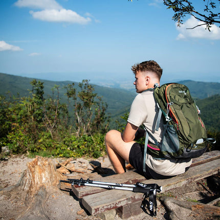 Sac à dos, vert touristique, capacité 40 L