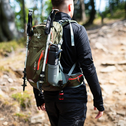 Sac à dos, vert touristique, capacité 40 L