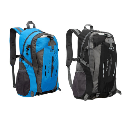 Sac à dos pour touristes, noir, capacité 40 L