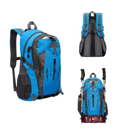 Sac à dos pour touristes, bleu, capacité 40 L