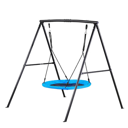 Backyard Swing Set, 40 in Saucer Seat, 440 lb Capacity