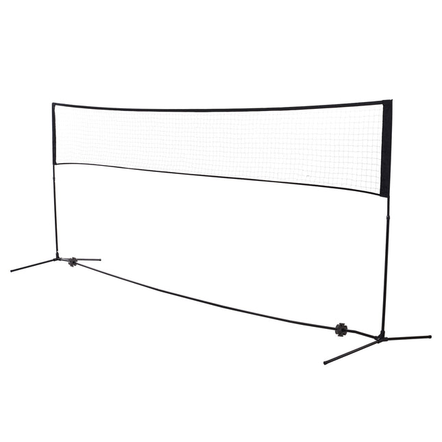 Tragbares Badminton-, Volleyball-, Tennisnetz 2 Höhen 94/158 cm
