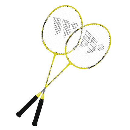 Ensemble de raquettes de badminton, 2 raquettes, 3 volants, filet