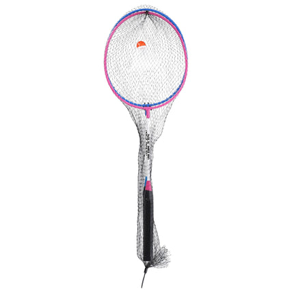 Badmintonschläger-Set – Stahl, 2 Schläger + Federball
