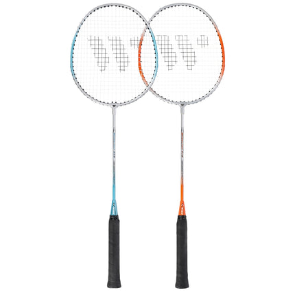 Badmintonschläger-Set mit 3 Federbällen
