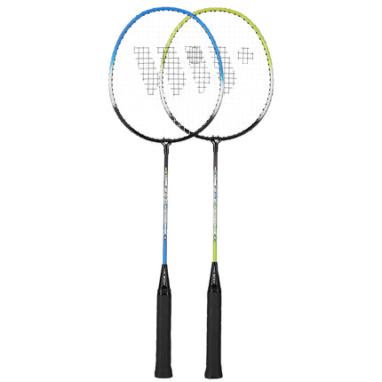 Badmintonschläger-Set mit 3 Federbällen